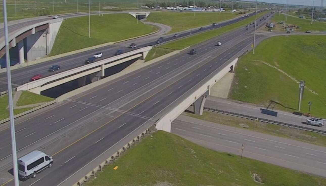 Metal debris scatters across Stoney Trail